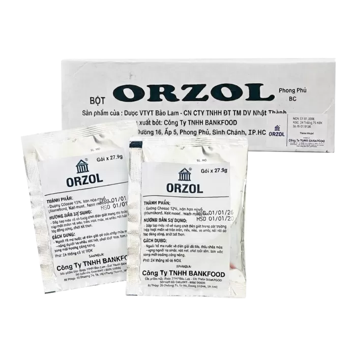 Bột Orzol Hộp 100 Gói